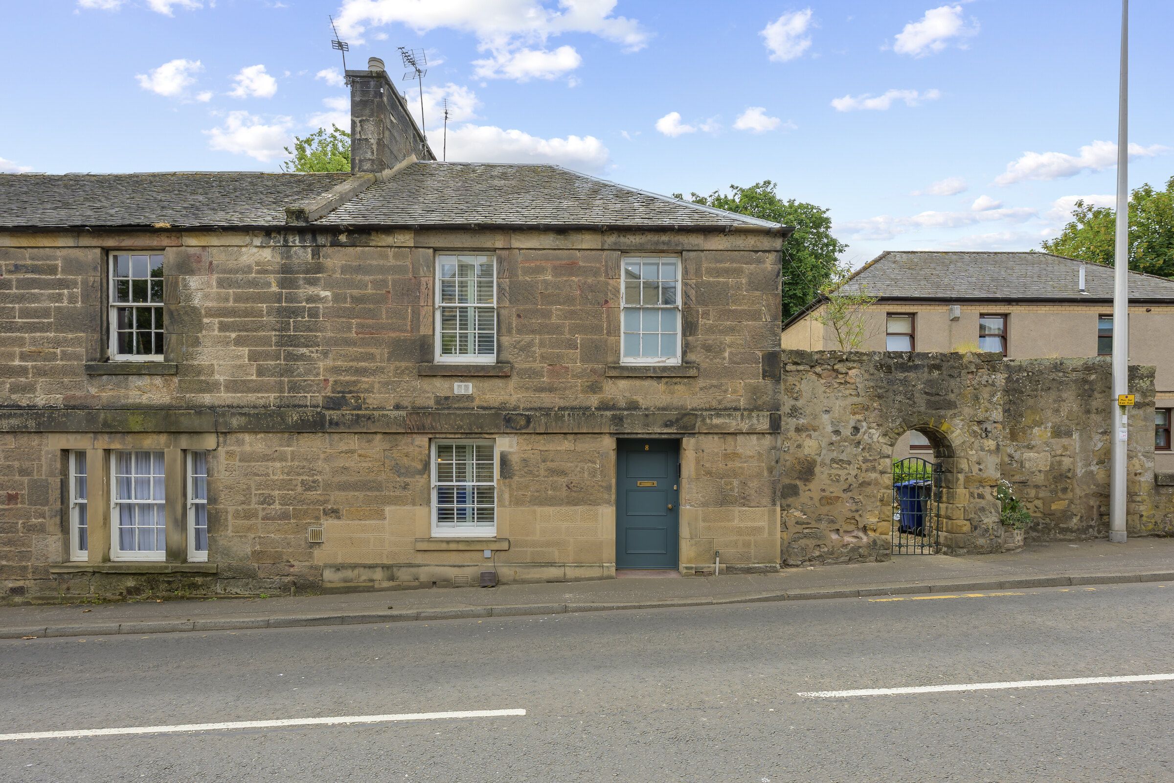 Brewlands Cottage, a stone cottage built in 1820 in Dalkeith
