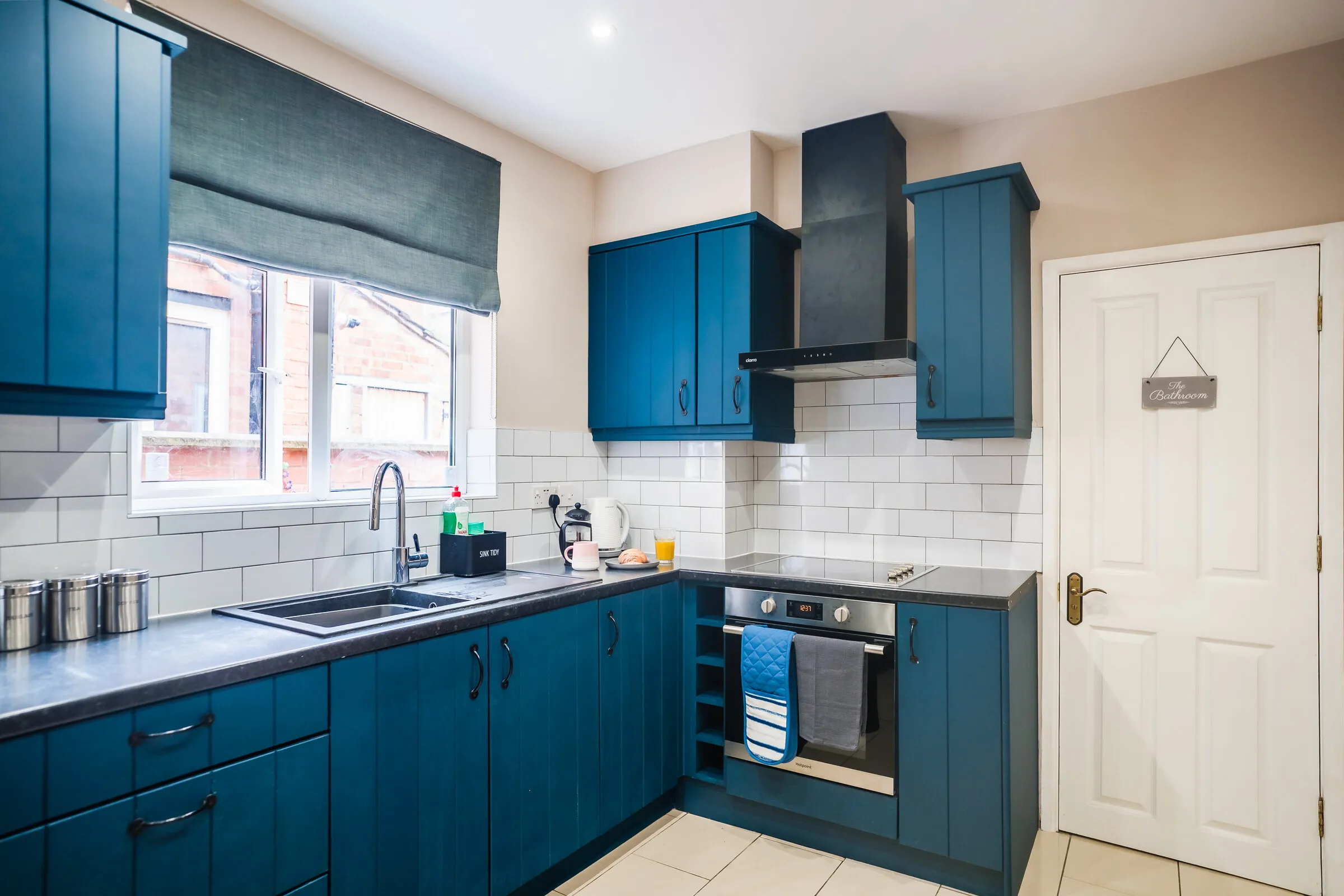 The kitchen at Paton Street Stay
